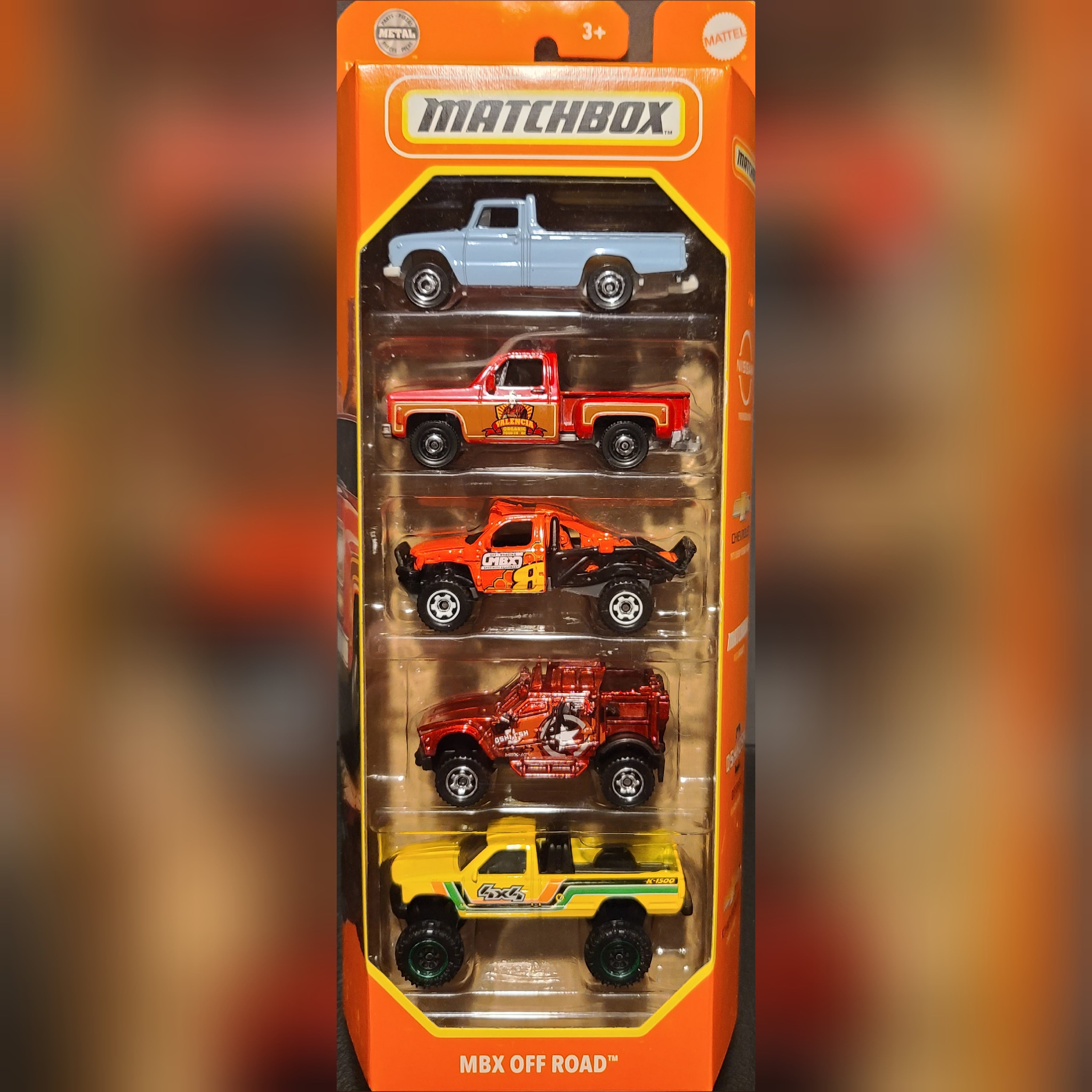 Matchbox 5 Pack: MBX Off Road (2024)